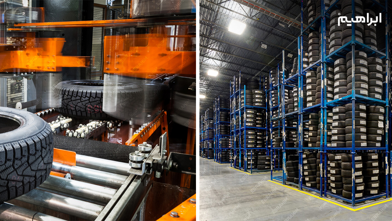 نظافت کارخانه لاستیک سازی