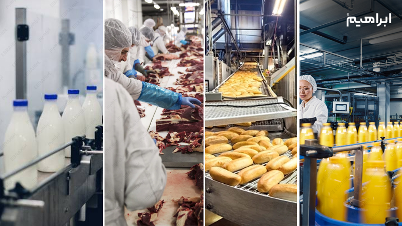 نظافت صنایع غذایی و کارخانجات مواد غذایی