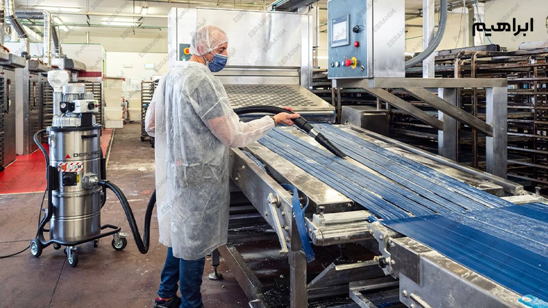 اثر استفاده از دستگاه جاروبرقی صنعتی بر اخذ استاندارد GMP