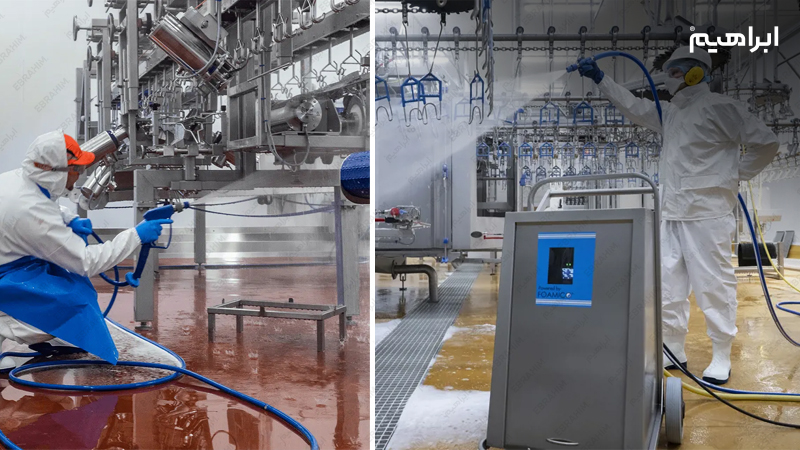 چک لیست نظافت سالن کشتار دام و طیور