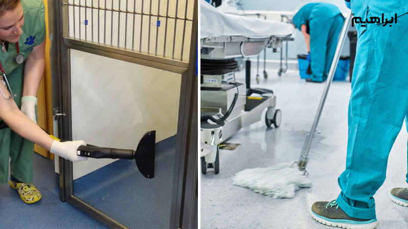 نظافت کلینیک دام پزشکی