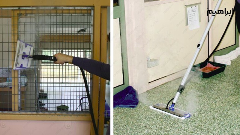 شستشو و ضدعفونی کلینیک دامپزشکی