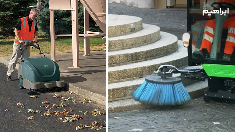 سوییپر شهری در خدمات نظافت شهری