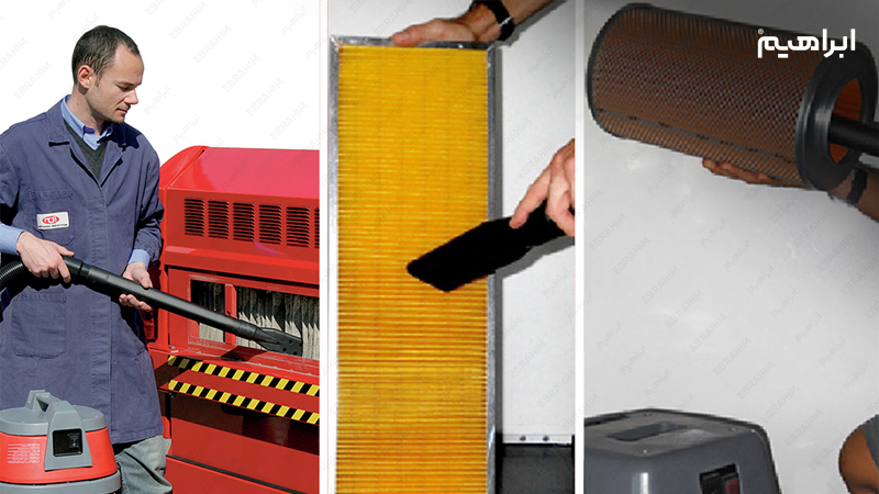 چک لیست اقدامات استفاده از سوییپر