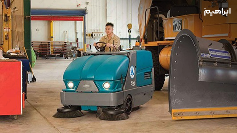 مزایای سوییپر در نظافت صنایع فولاد