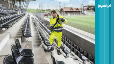 نظافت استادیوم