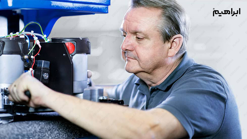 عیب یابی اسکرابر صنعتی