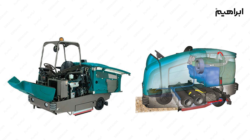 مکانیزم عملکرد سوییپر اسکرابر