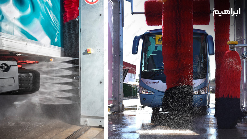 کارواش اتوماتیک ماشین سنگین