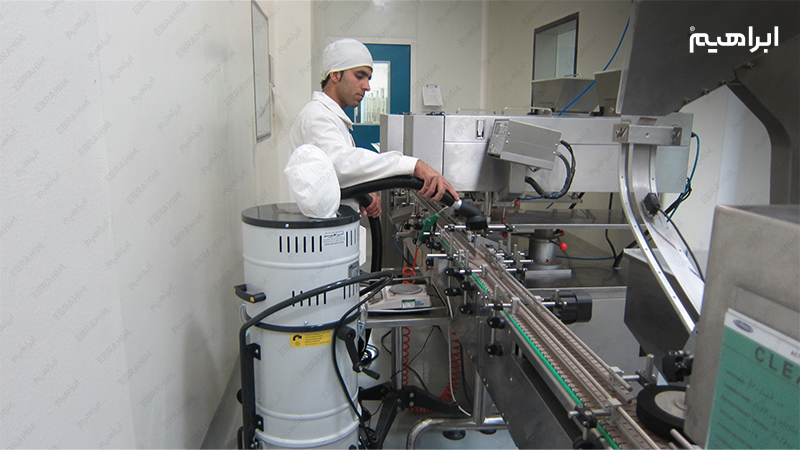 جاروبرقی صنعتی در نظافت داروسازی