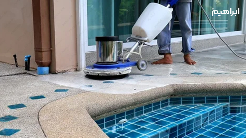 نظافت جکوزی و وان