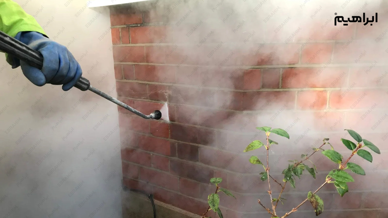 شست و شوی نما با واترجت 