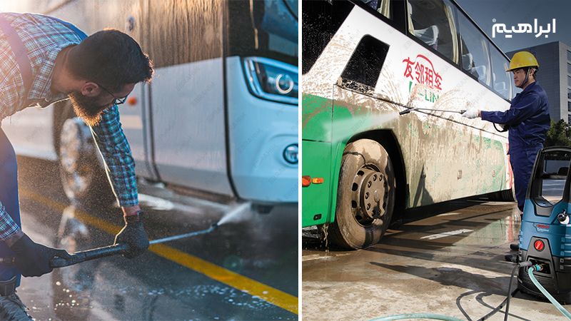 کارواش ماشین سنگین