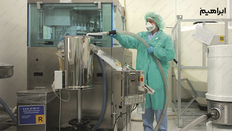 بهترین مکنده ضد انفجار در نظافت صنایع داروسازی