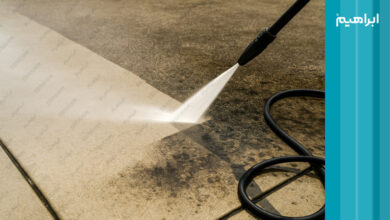 شستشوی سطوح بتنی