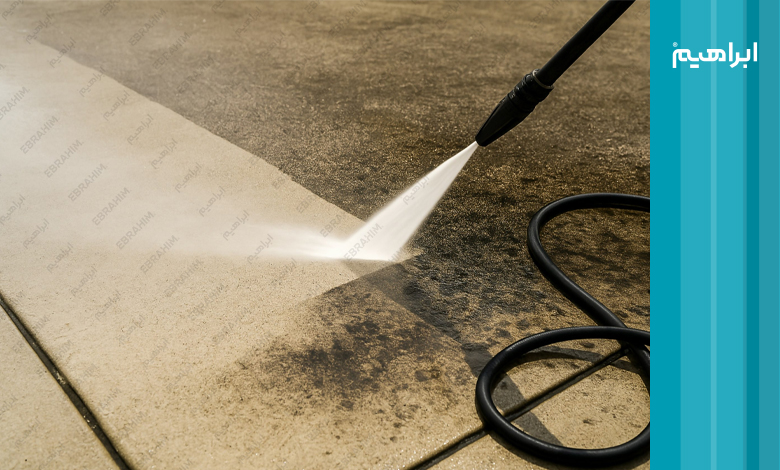 شستشوی سطوح بتنی