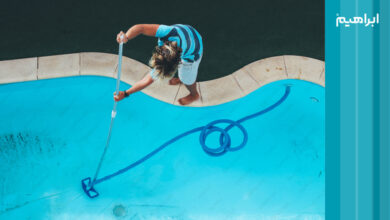 شستشوی استخر