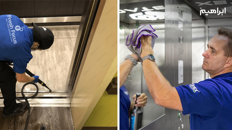 نظافت آسانسور