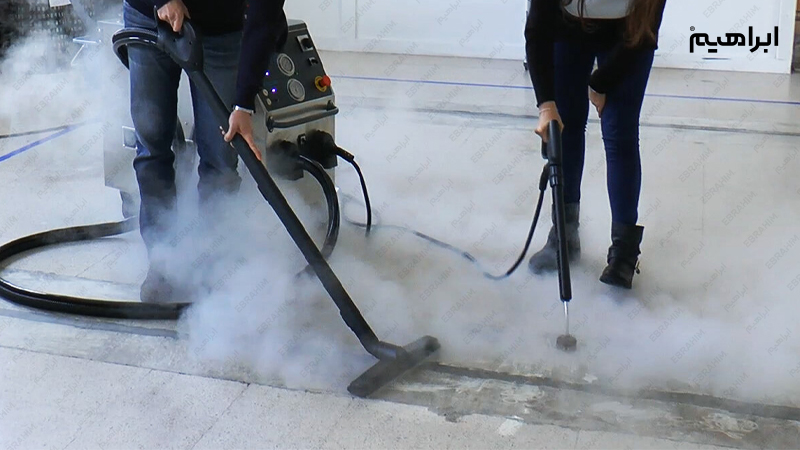 بخارشوی صنعتی در نظافت آپارتمان