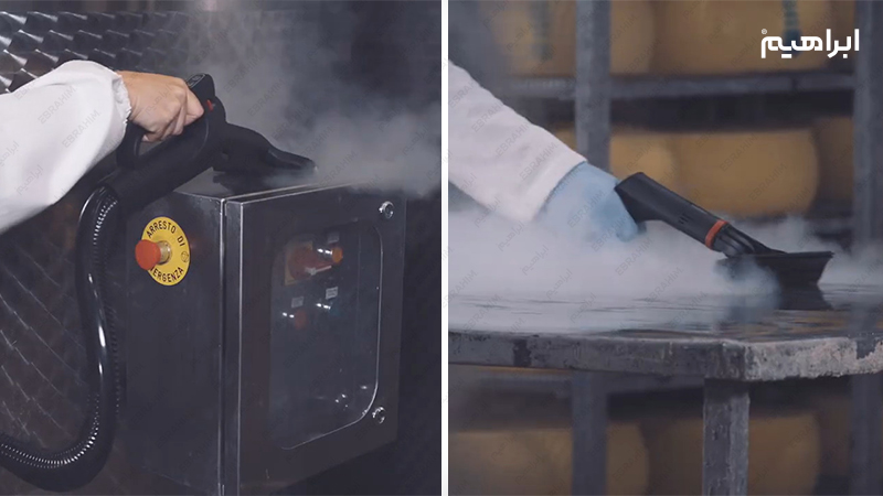 بخارشوی صنعتی در نظافت کارخانه