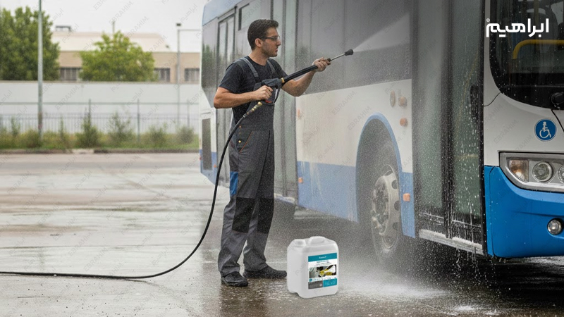 مواد شوینده کارواش کامیون