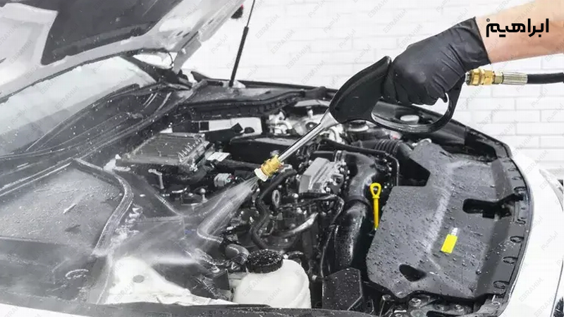 صفرشویی موتور ماشین