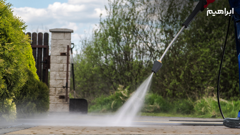 شستشوی سطوح بتنی با واترجت صنعتی
