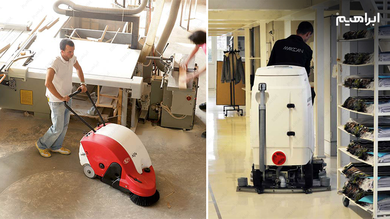 نظافت کارگاه های صنعتی و تولیدی و ساختمانی