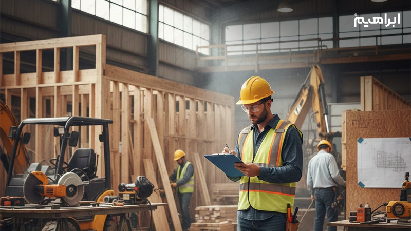 چک لیست نظافت کارگاه‌ نجاری و صنایع چوب