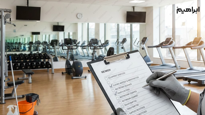 دستورالعمل نظافت باشگاه های ورزشی