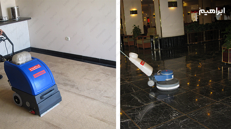 نظافت و جلابخشی کف خوابگاه