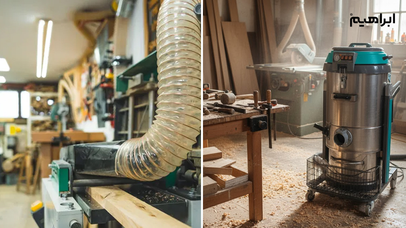 بهترین جاروبرقی صنعتی ایرانی در نظافت نجاری