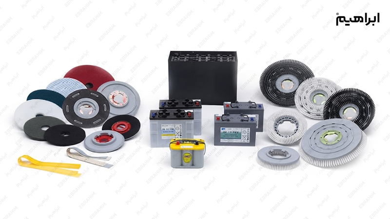 تعویض تجهیزات اسکرابر