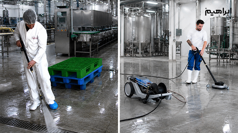 شستشوی خطوط تولید