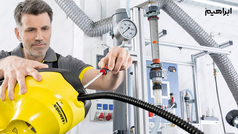 تعمیر بخارشوی karcher