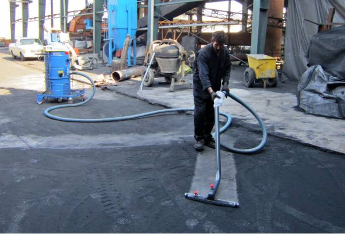 کاربرد دستگاه جاروبرقی صنعتی
