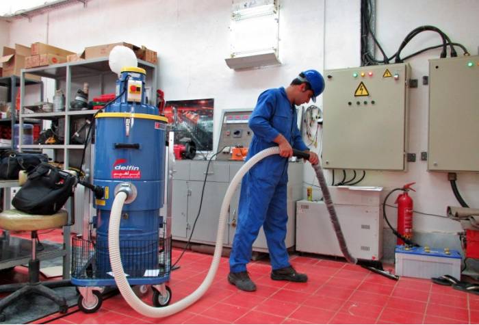 دستگاه جاروبرقی صنعتی انبار