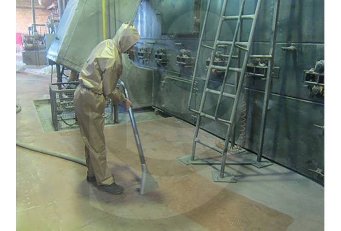 Industrial vacuum cleaners for the spinning industry