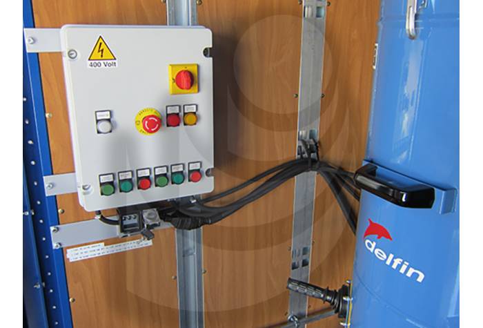 منبع تغذیه قدرتمند مکنده ترولی