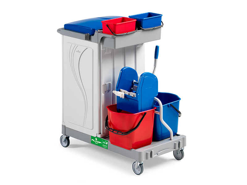 MULTIPURPOSE TROLLEY ALPHASPLIT for cleaning