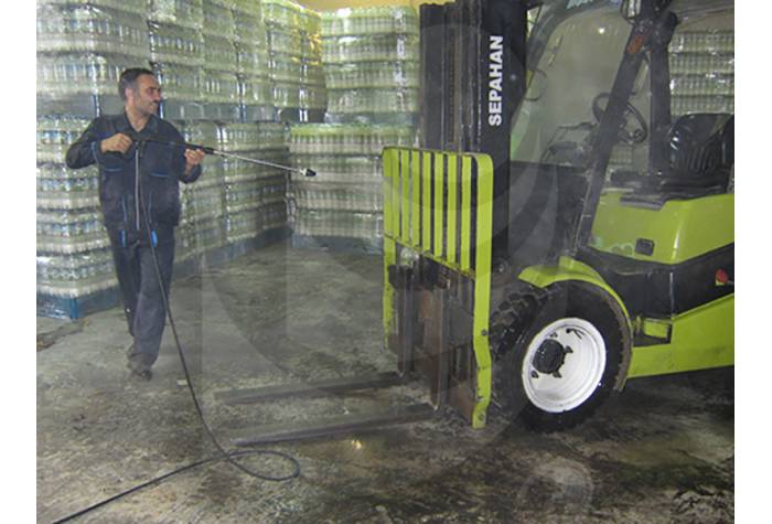 کاربرد واتر جت صنعتی Profi 195 TST در شستشوی ابزارهای صنعتی