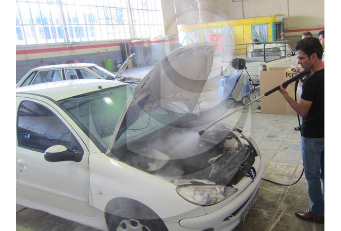 Use water jet Q 1000 TST at the carwash