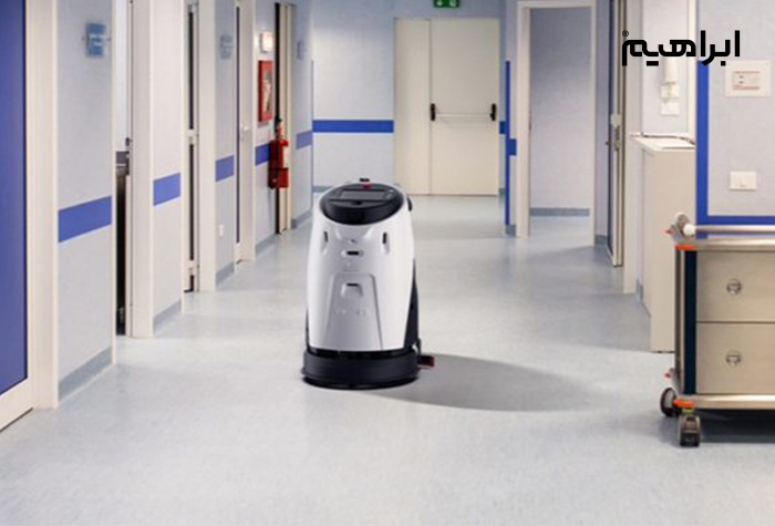 ربات جاروی صنعتی CRW12