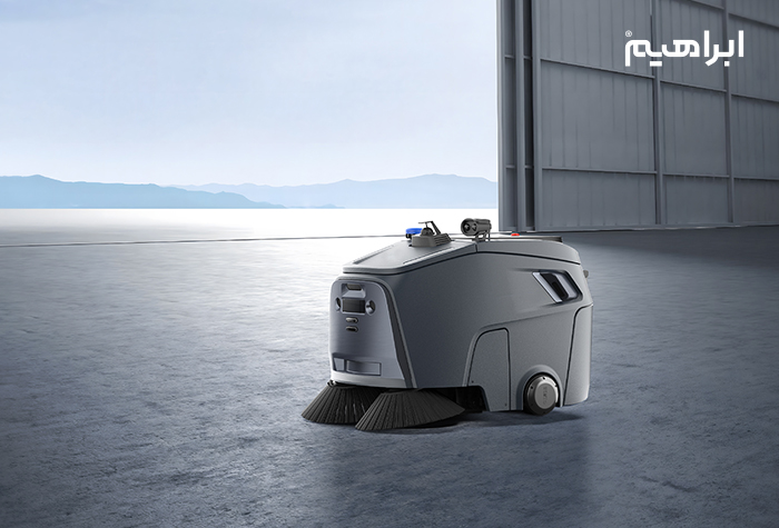 ربات جاروی صنعتی CRW45-BE