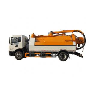 قیمت و خرید کامیون لجن کش CMS5 از شرکت ابراهیم  - دستگاه نظافت شهری - CMS5