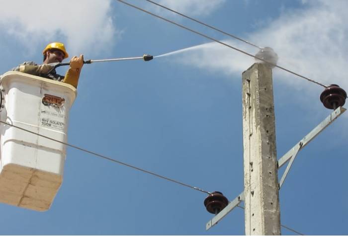  شستن مقره با کارواش صنعتی