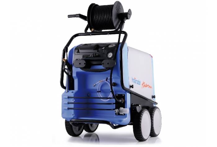 therm E-M 24 hot water high-pressure cleaner with protable design and electric heater